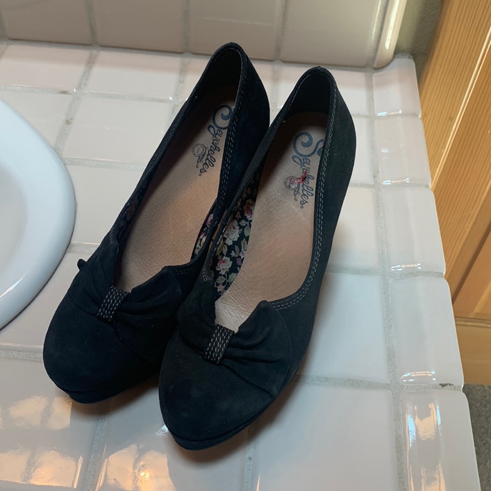 Seychelles women’s pumps black 7.5